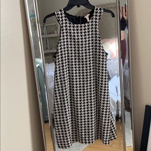 Black and white dress